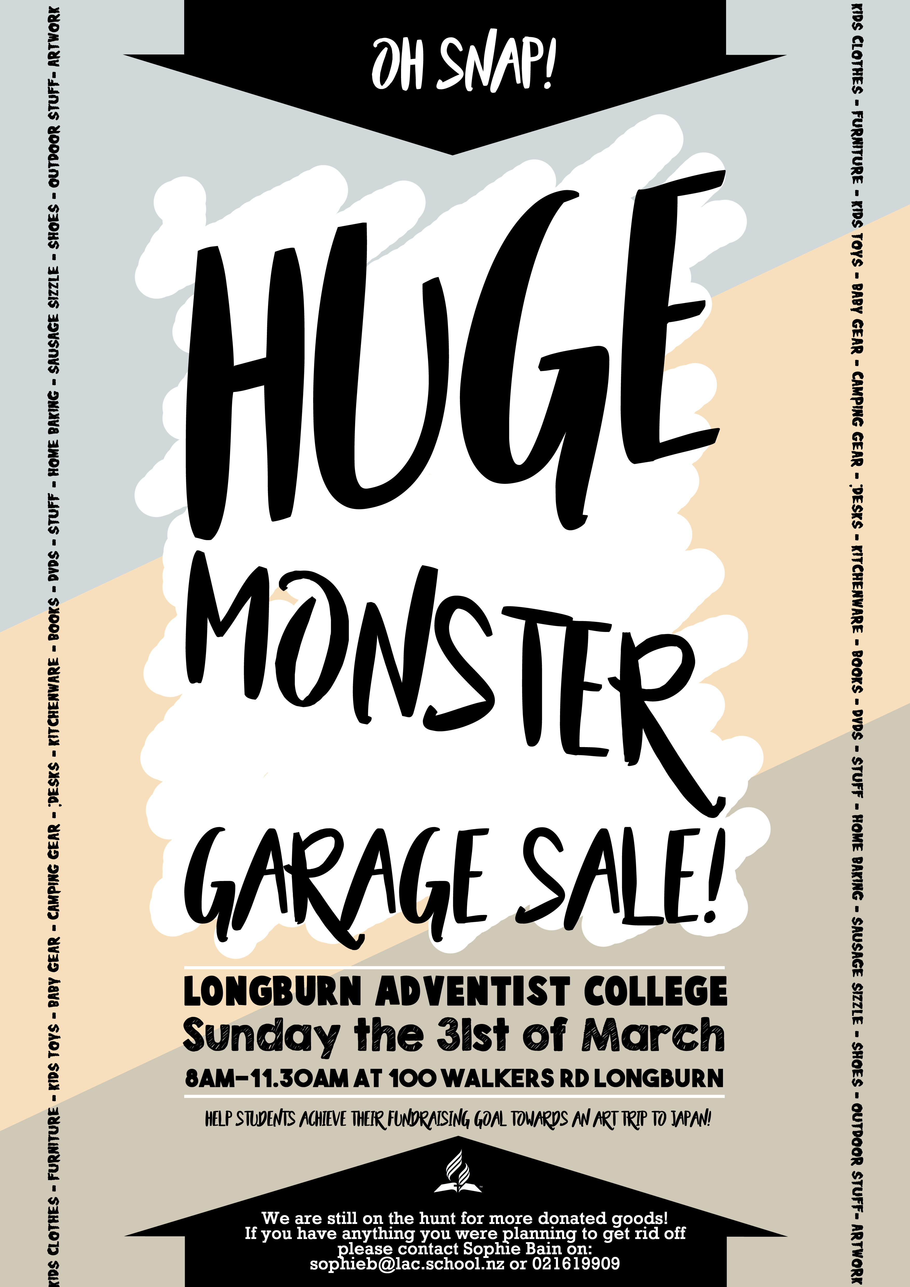 Monster Garage Sale