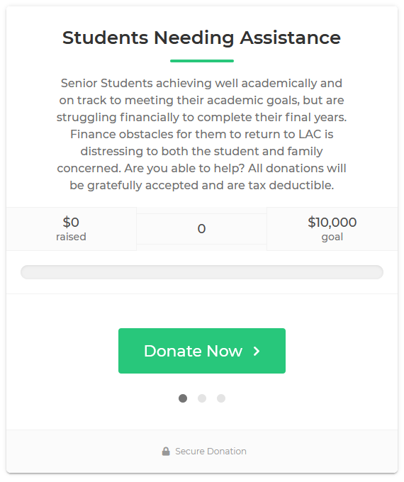 Students Needing Assistance